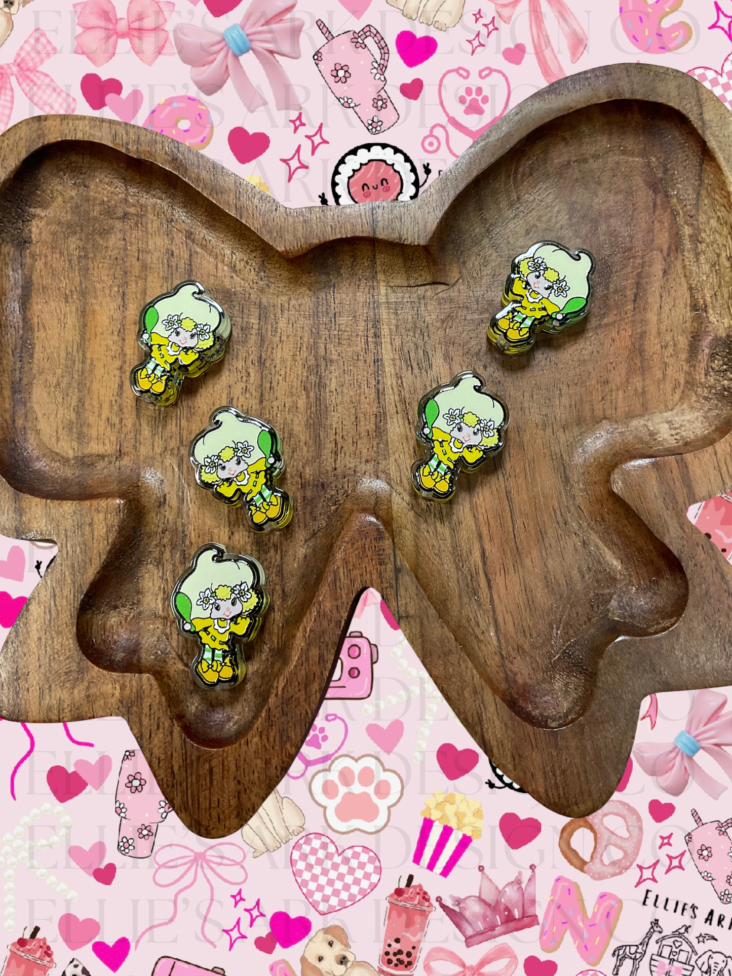 Lemon Girl - Acrylic Focal