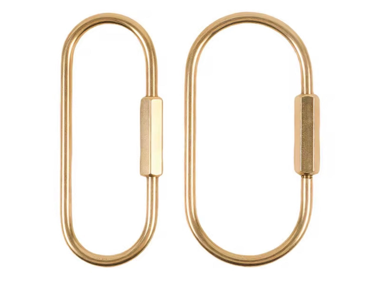 Gold Carabiners