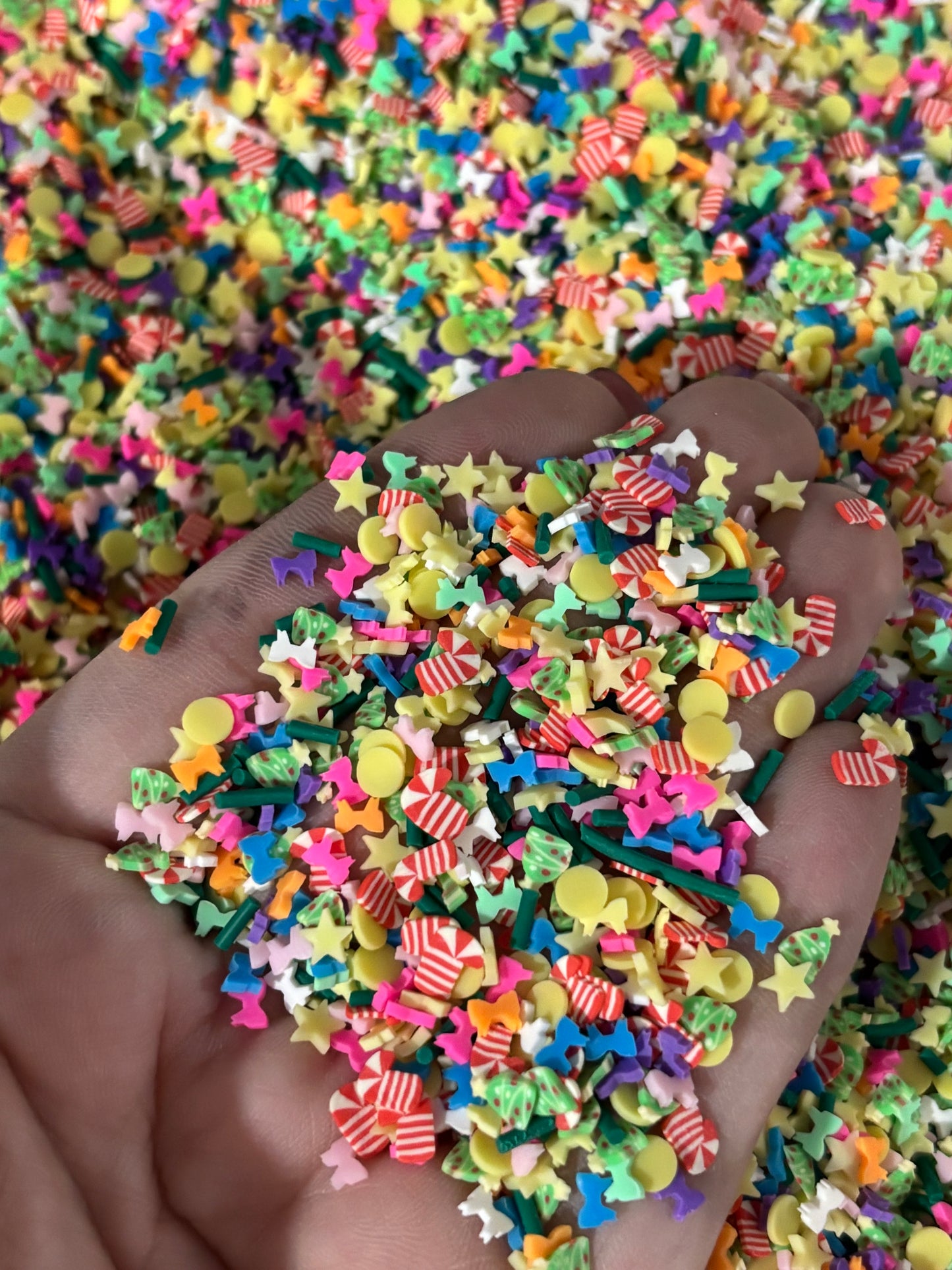 Bows and Stockings Polymer Clay Bow Bags