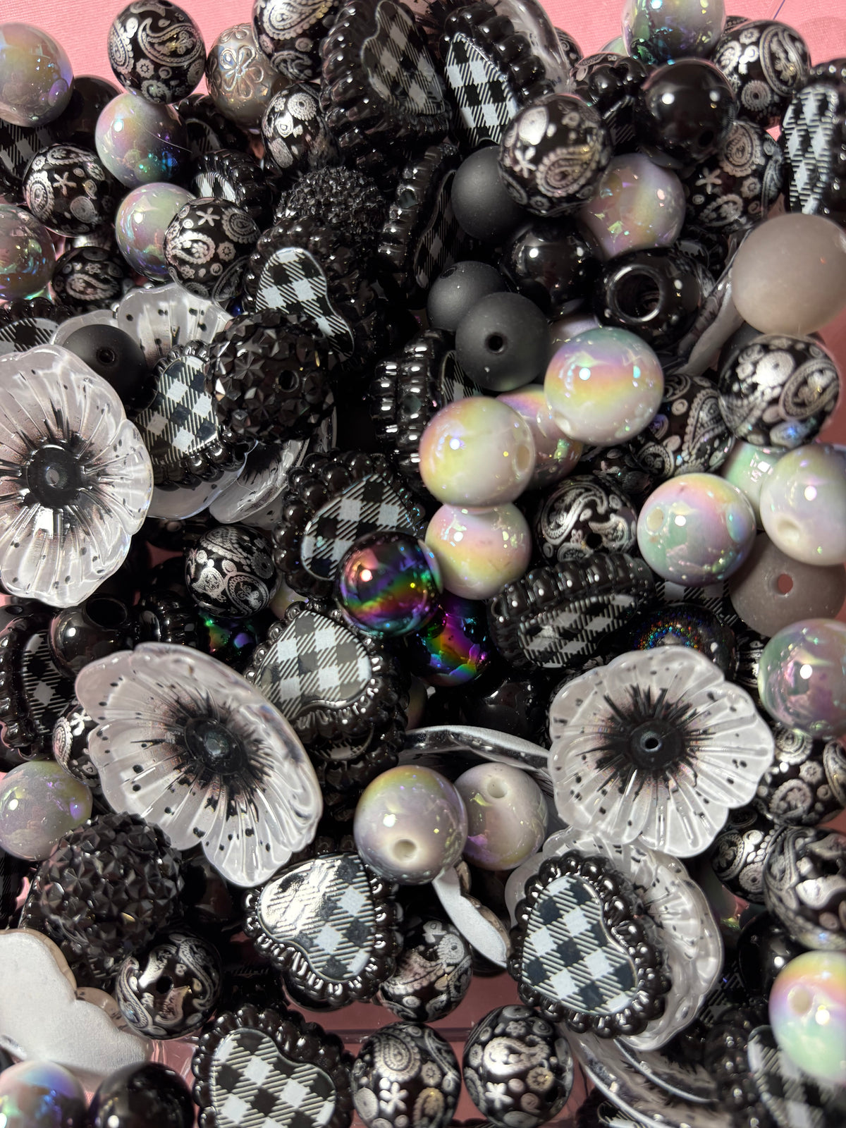 Midnight Paisley Bead Scoop