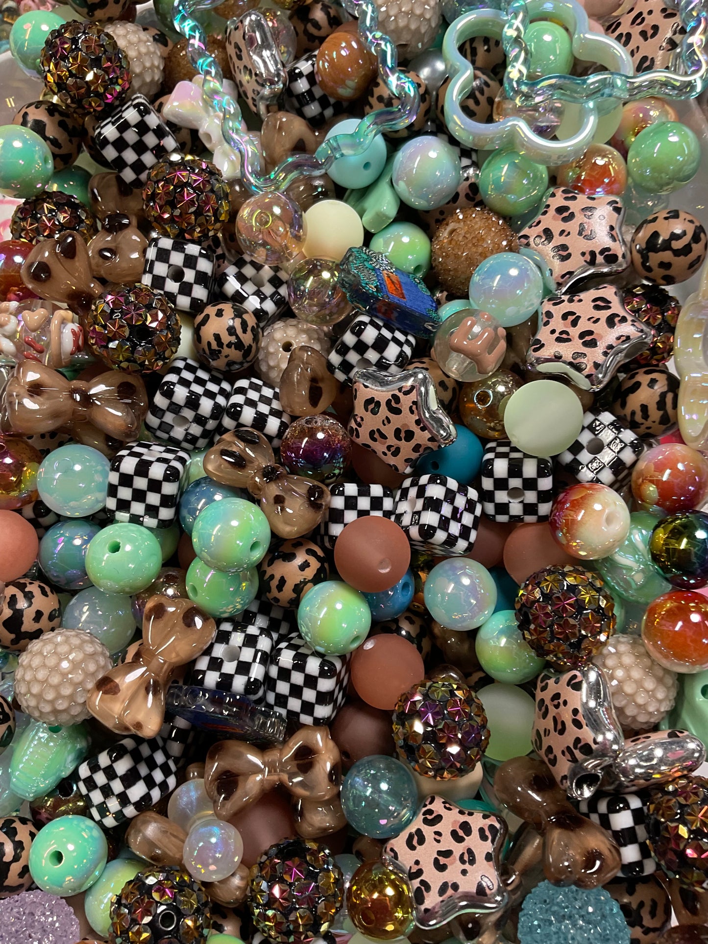 Mint Chocolatey Chip Bead Scoop