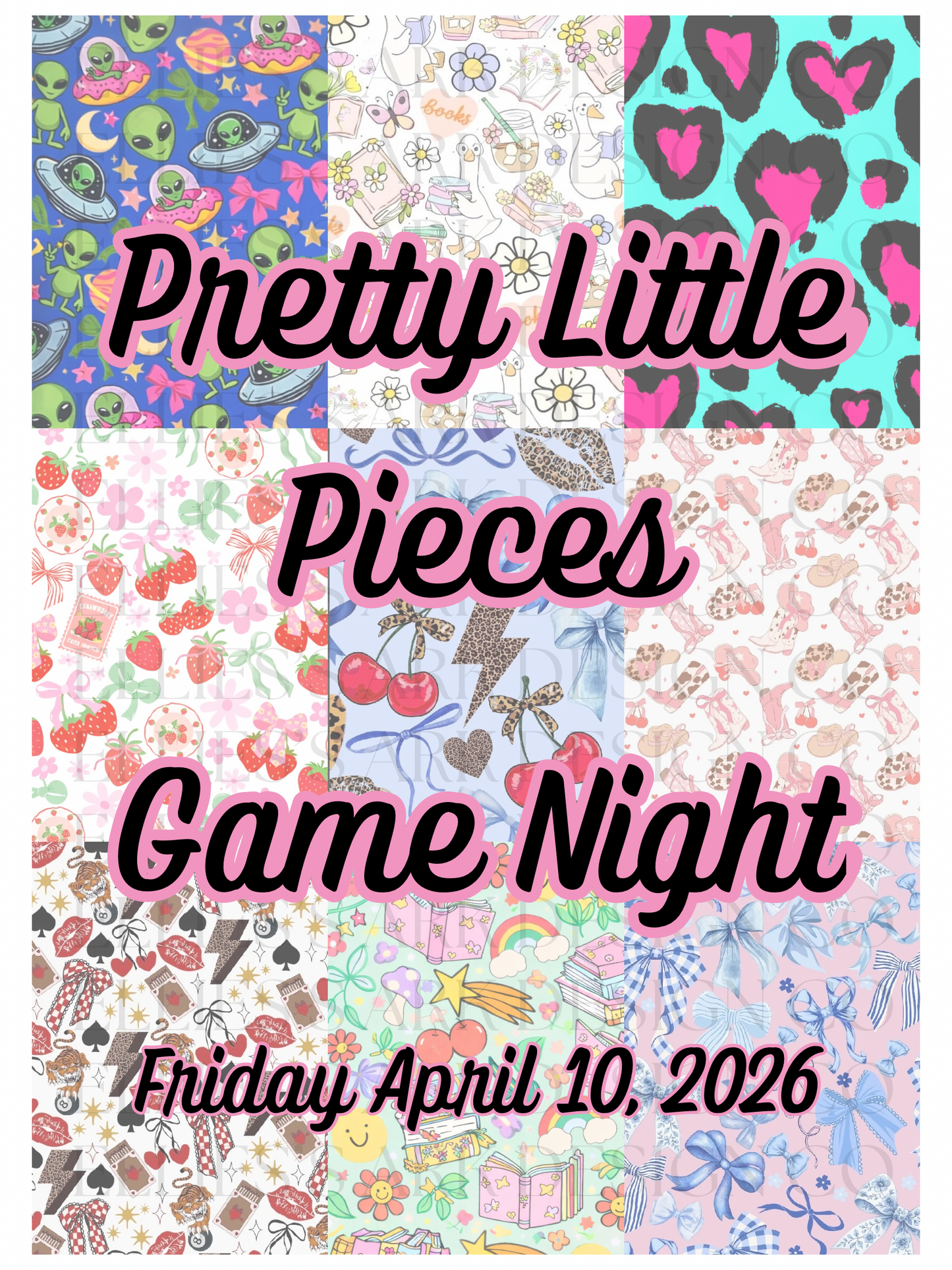Pretty Little Pieces Game Night