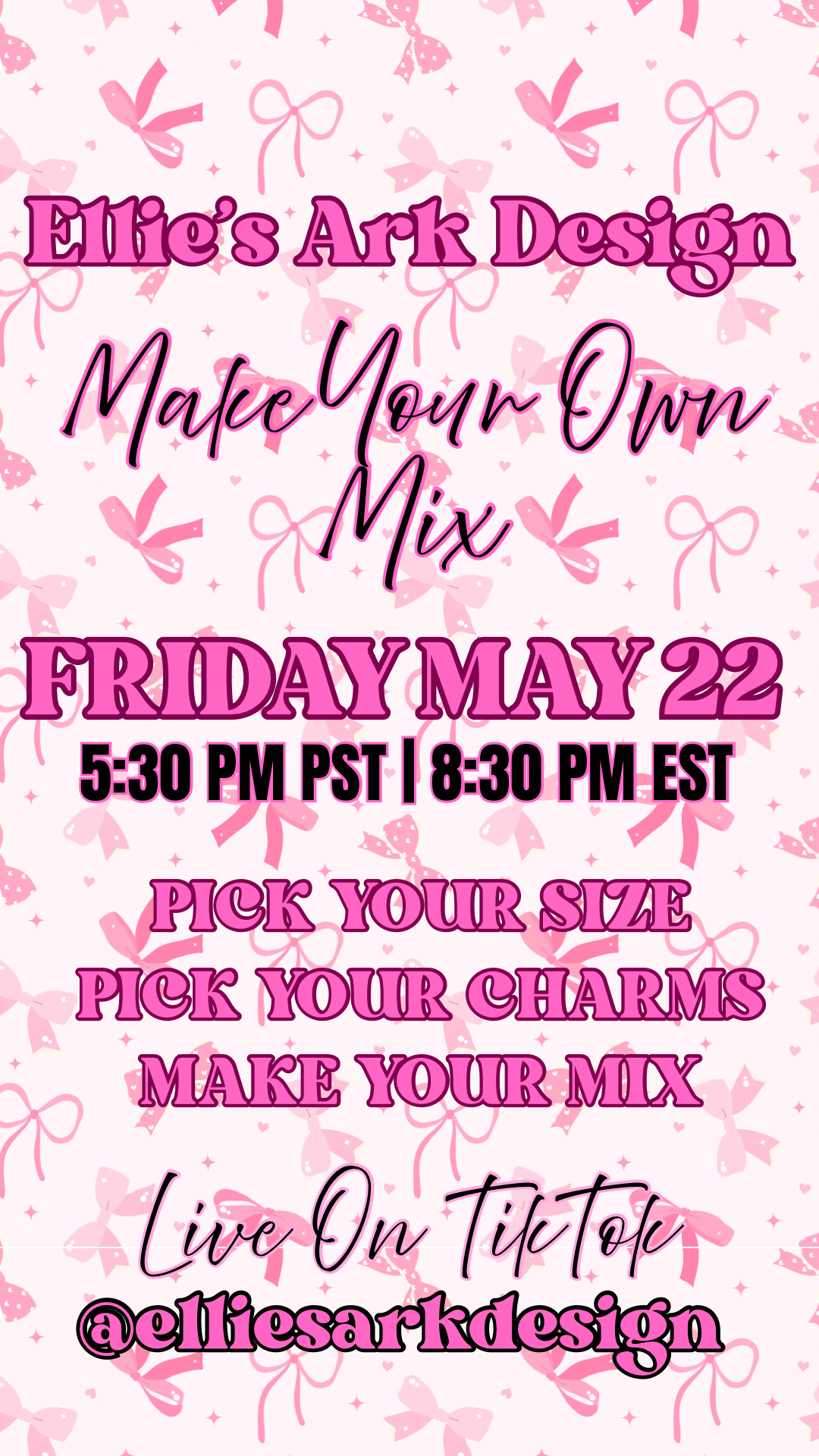 Mini Bar Make Your Own Mix