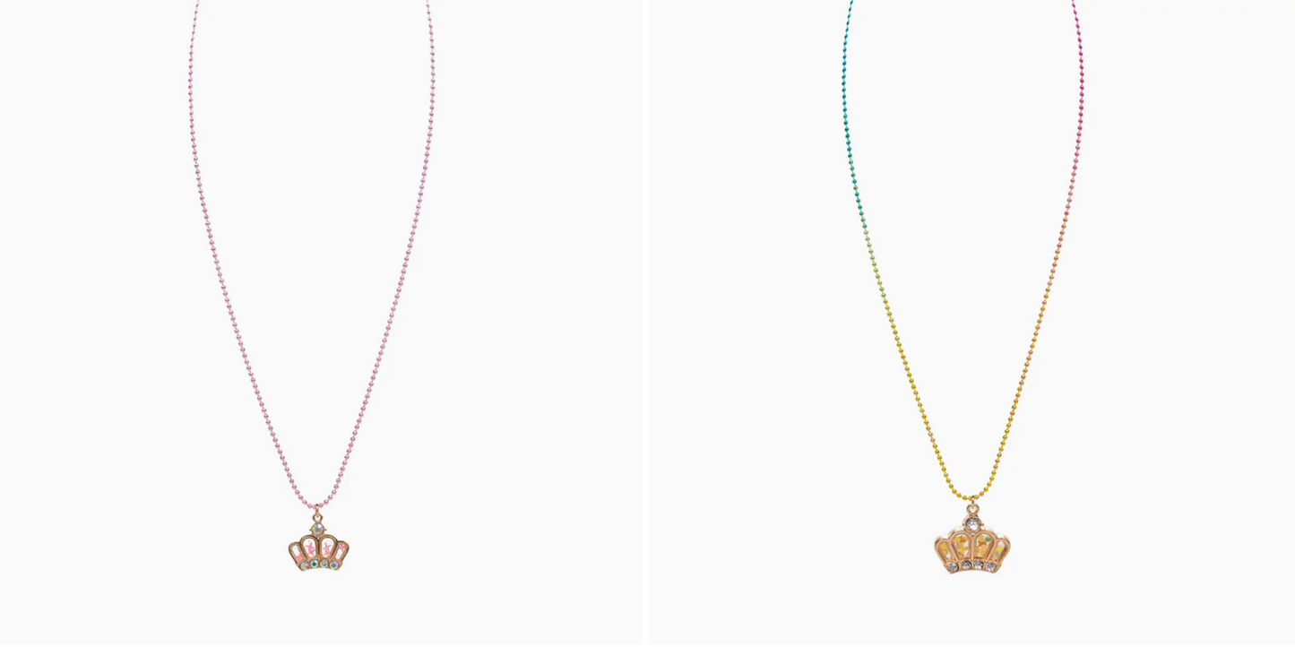 Kids Queen Crown Necklace