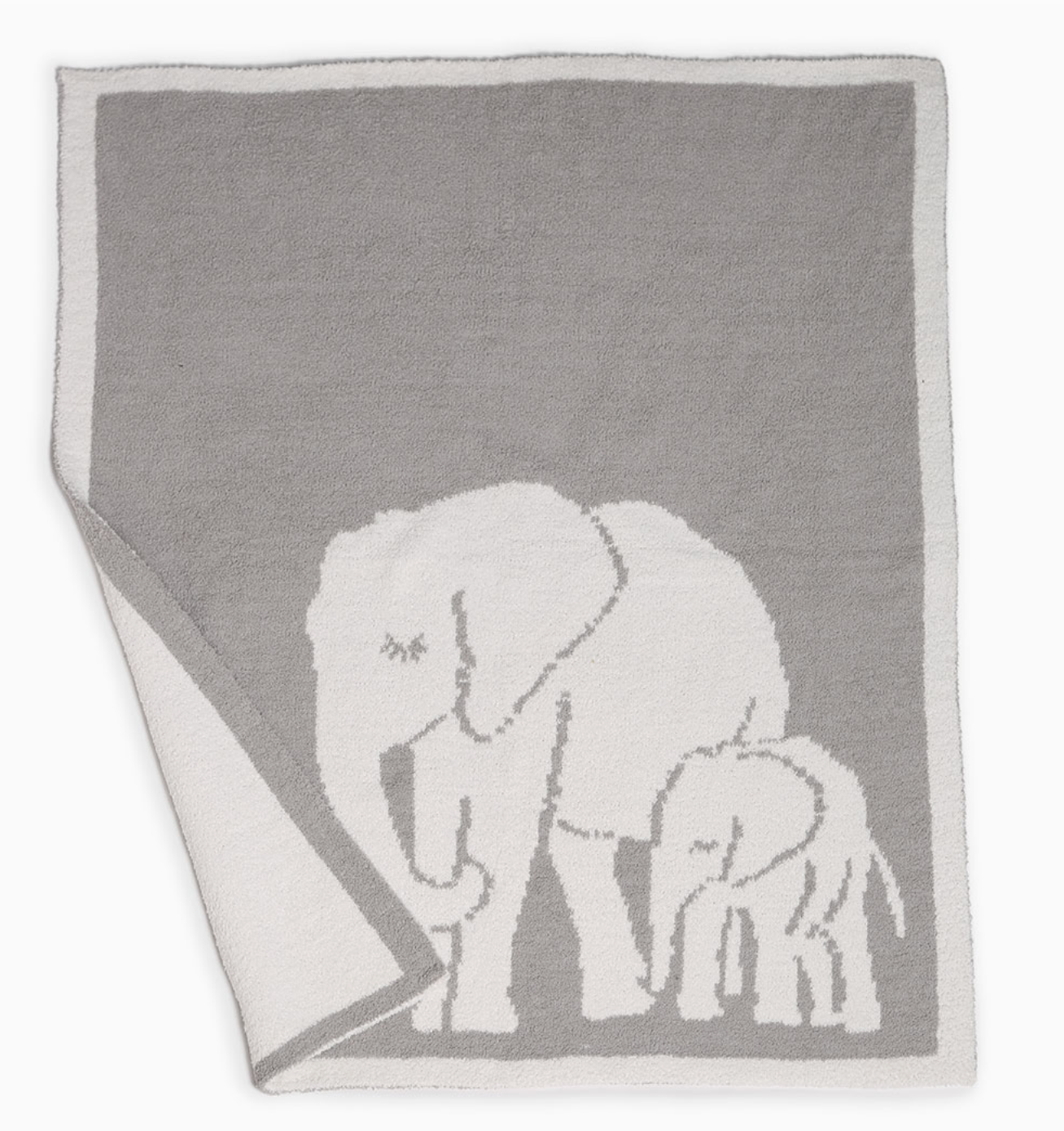Elephant Print Luxury Soft Throw Blanket
