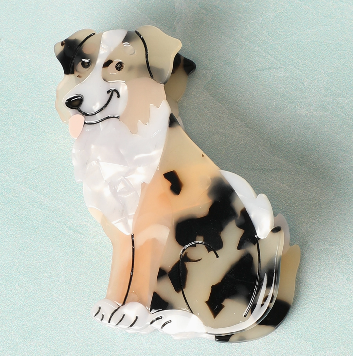 Dog Shaped Hair Claw Clips