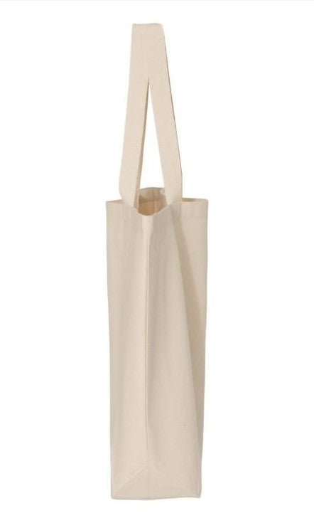 Embroidered Canvas Tote Bag