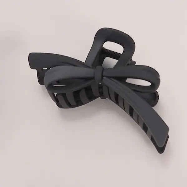 Large Jumbo Bow Ribbon Hair Claw Clips