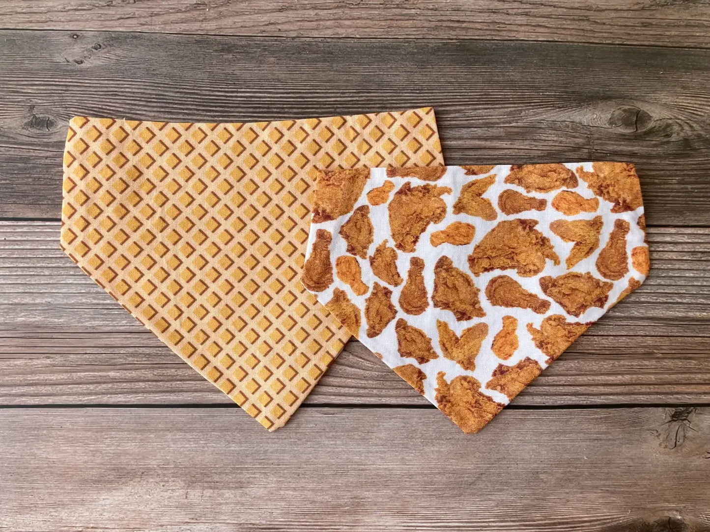 Chicken and Waffles - Pet Bandana | Over the Collar