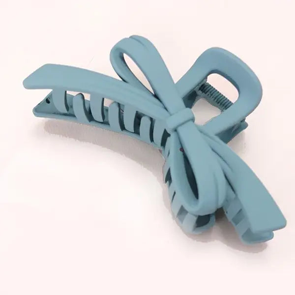 Large Jumbo Bow Ribbon Hair Claw Clips