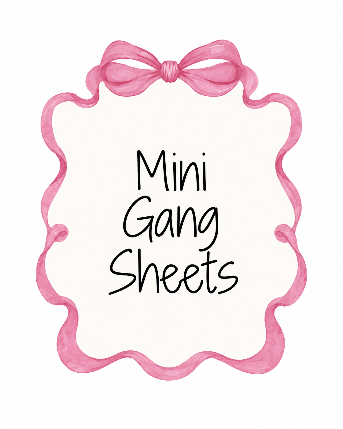 Mini Gang Sheets