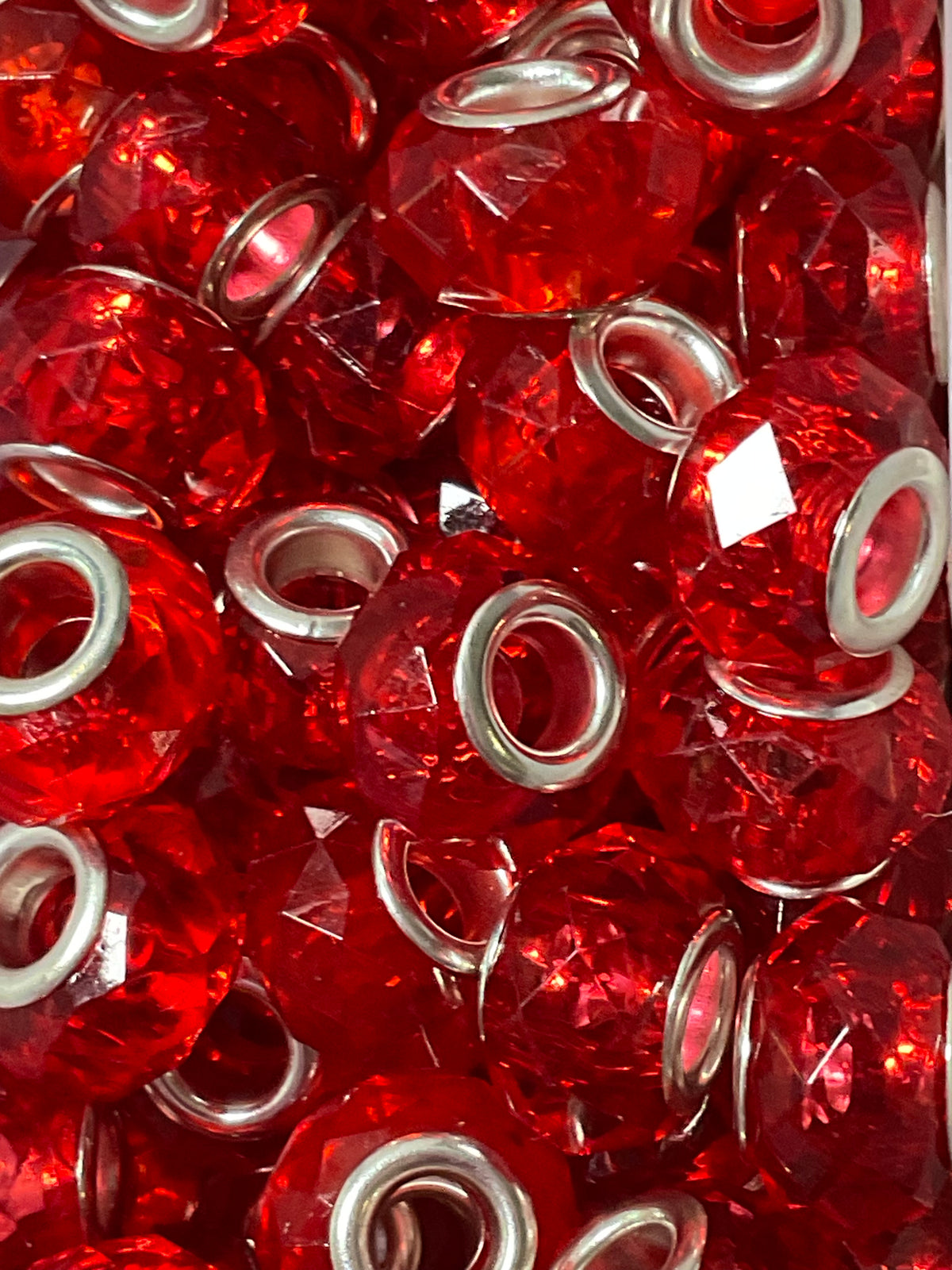 Red Faceted