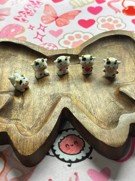 Cute Cow Beads - Small