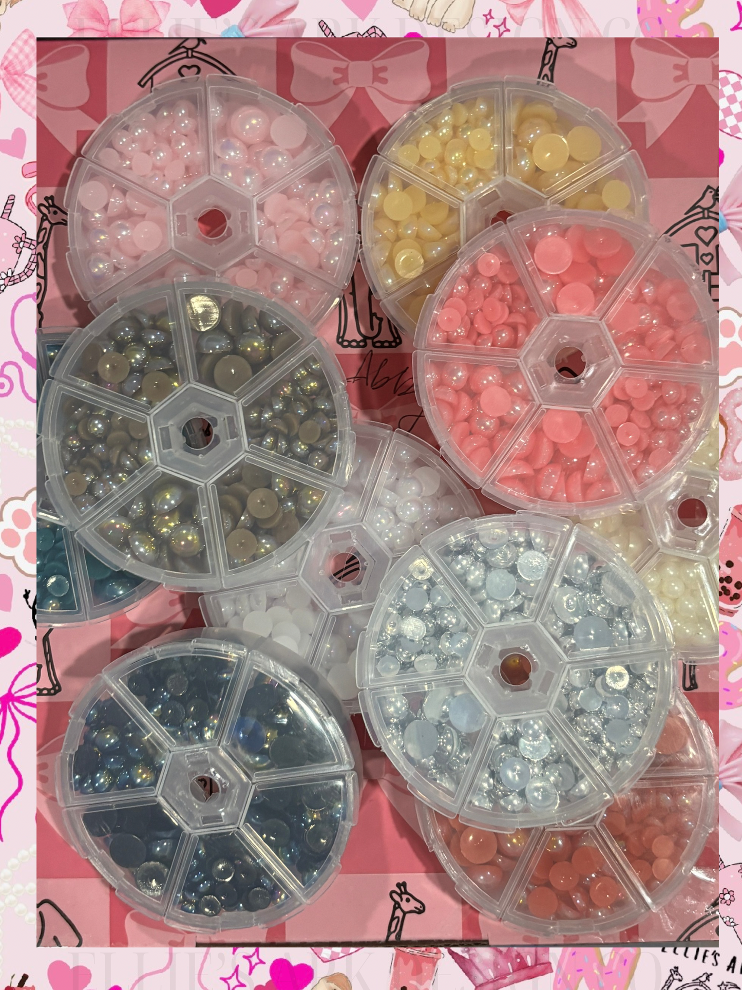 Flatback Pearl Wheels