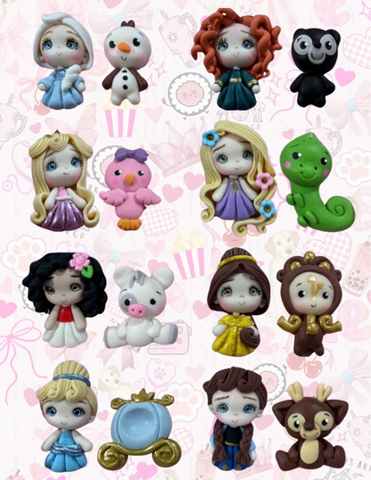 Mini Clay Dolls