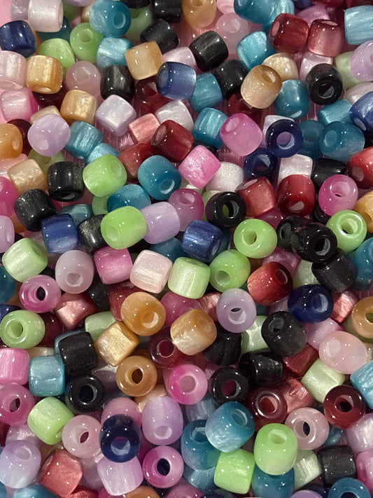 Assorted Cat Eye Chunky Singles