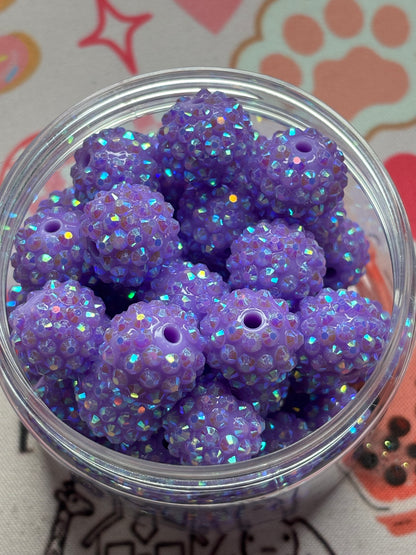12/14mm  Sparkle Bites Jelly/Rhinestone/Sugar Beads