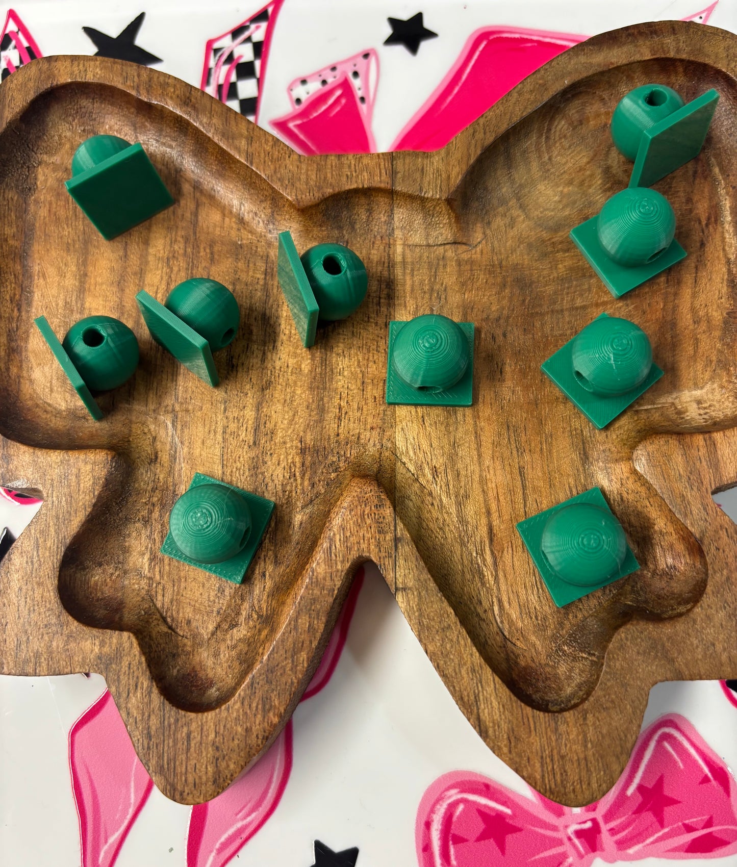 3D Printed Flatback Bead Bases