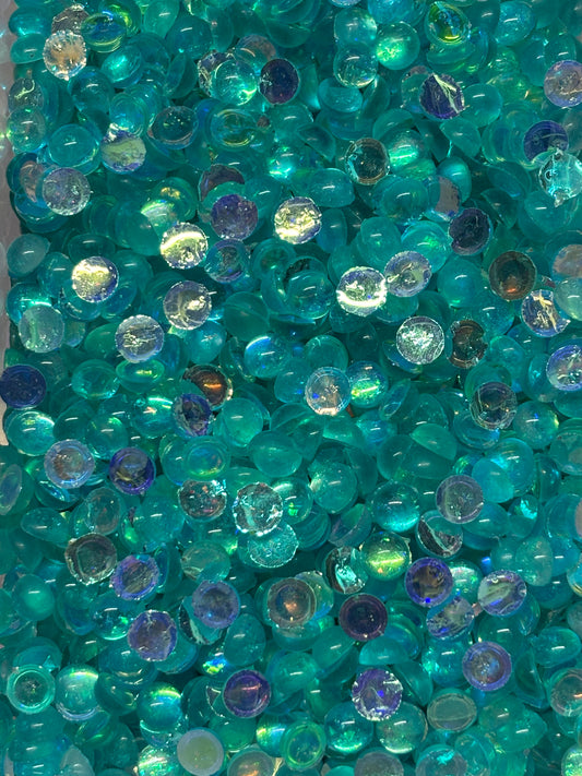 8mm Tiffany Bubble Flatbacks