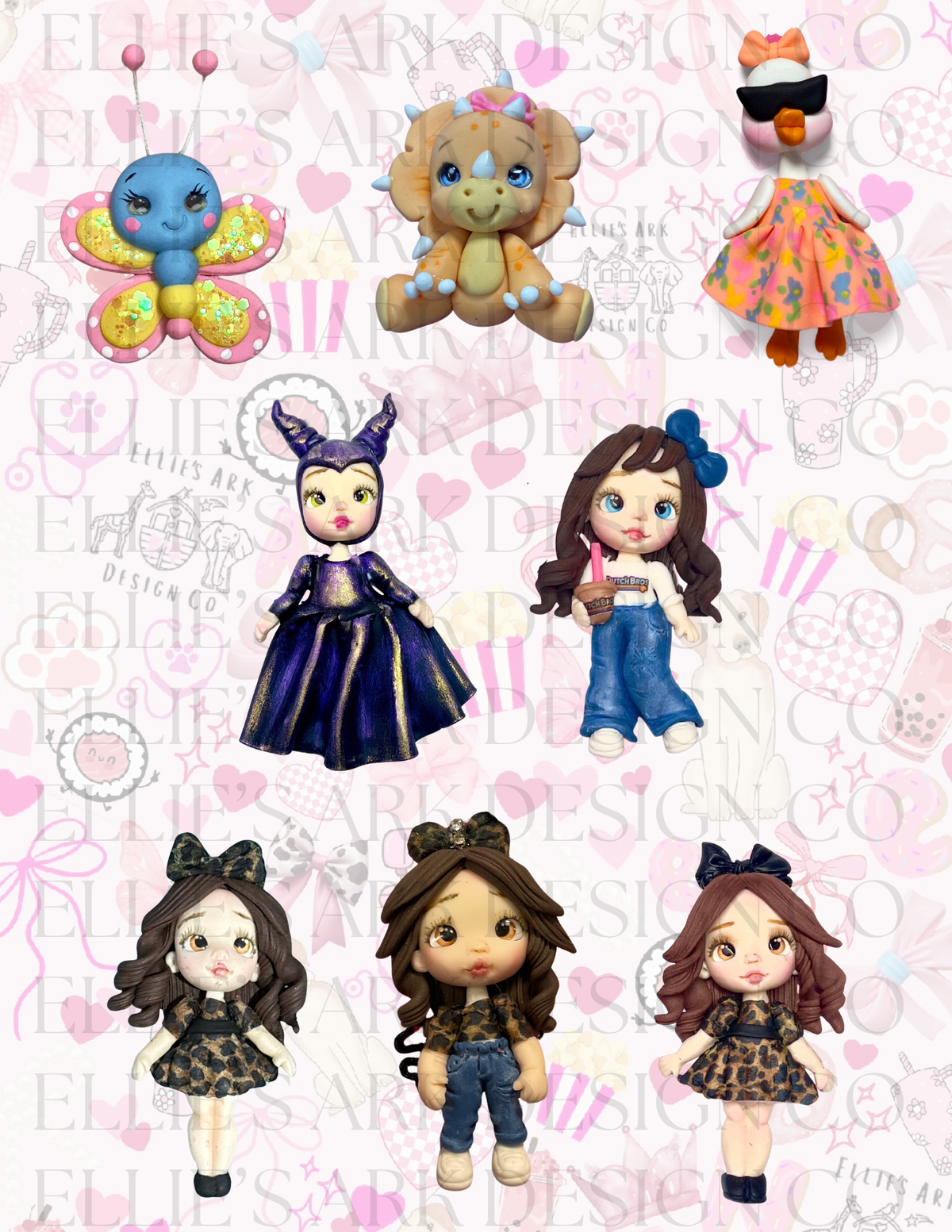 Large Clay Dolls