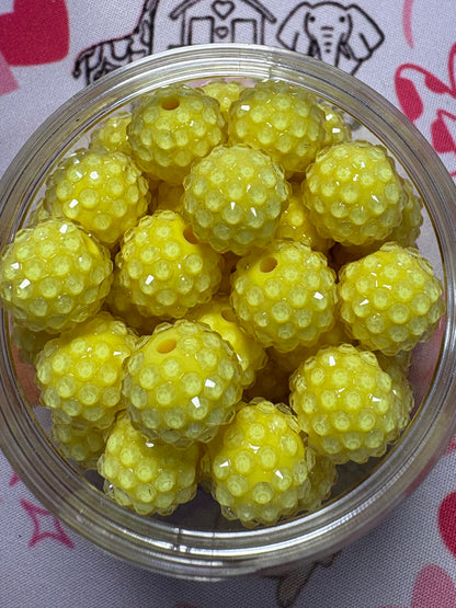 12/14mm  Sparkle Bites Jelly/Rhinestone/Sugar Beads