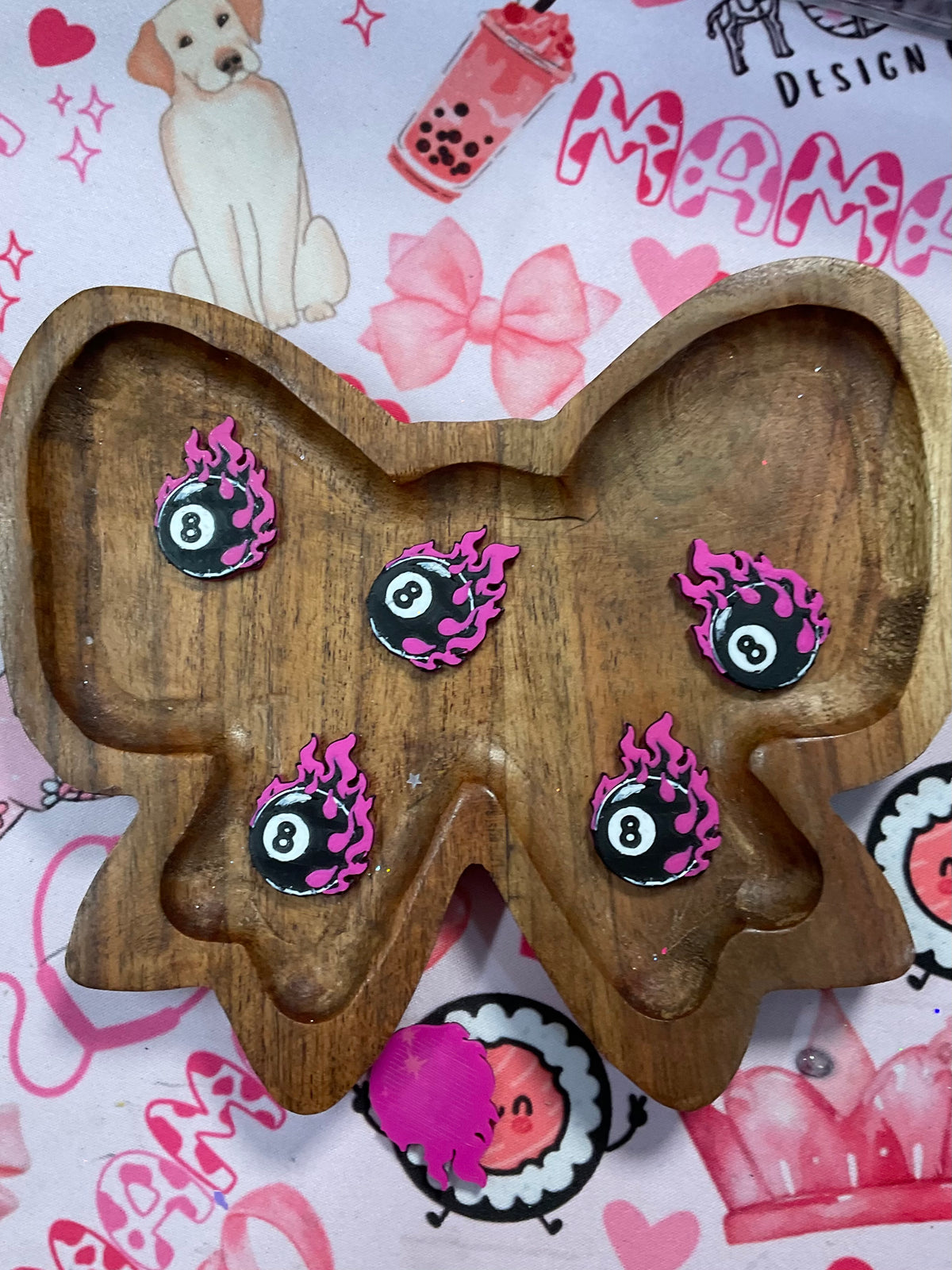 Exclusive 3D Charms - 5 pack