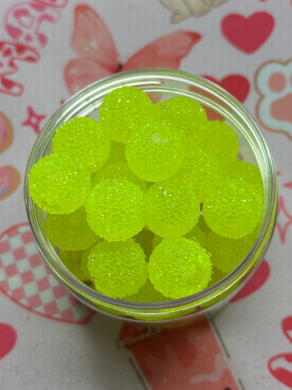12/14mm  Sparkle Bites Jelly/Rhinestone/Sugar Beads
