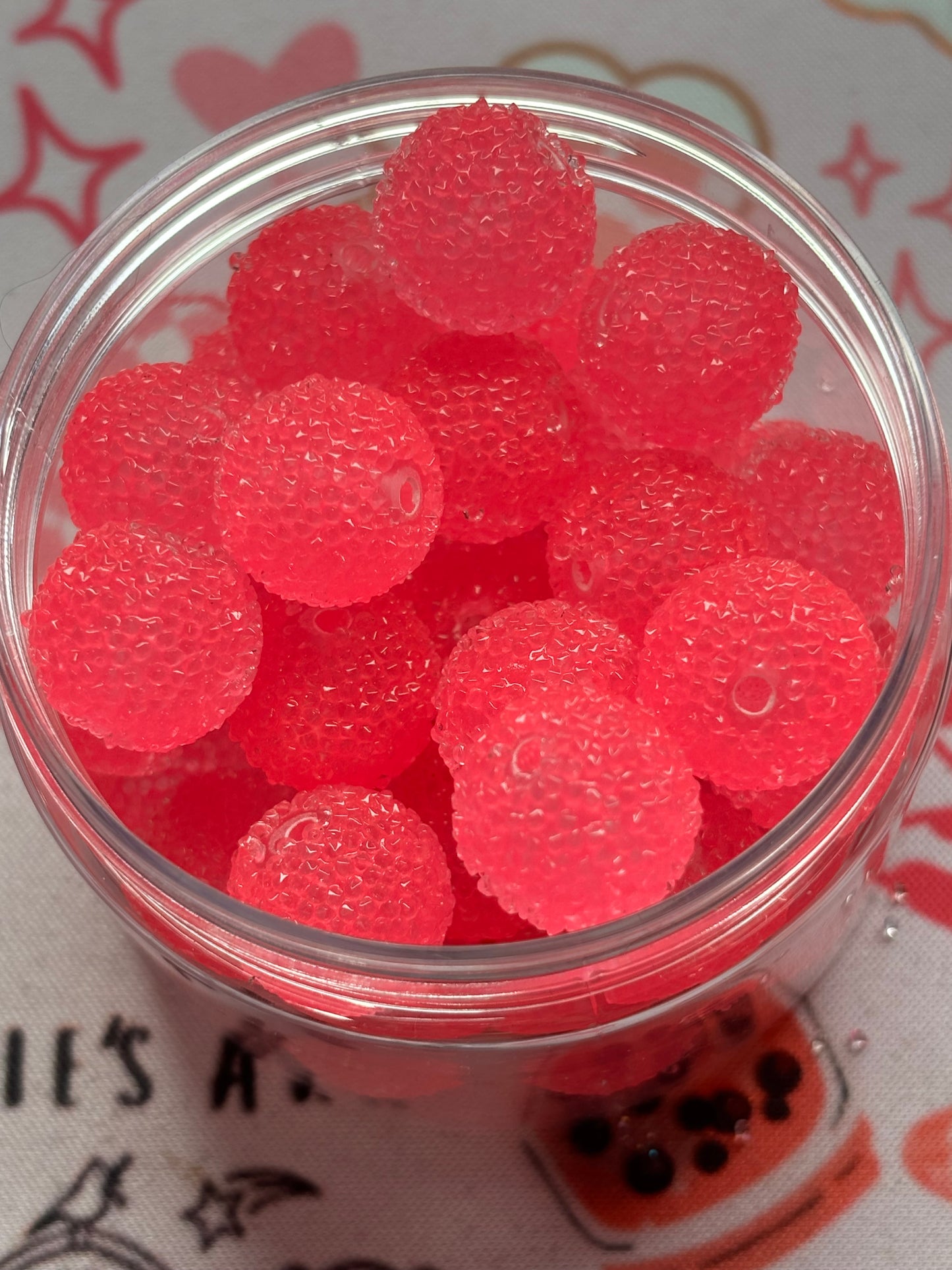 12/14mm  Sparkle Bites Jelly/Rhinestone/Sugar Beads