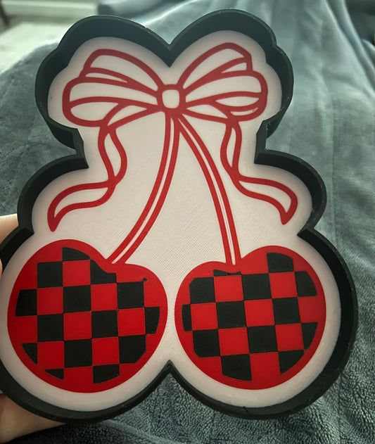 RTS Cherry Bow Charmie Tray