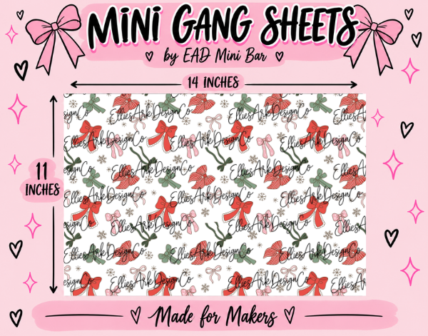 Red Green Bows