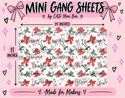 Red Green Bows