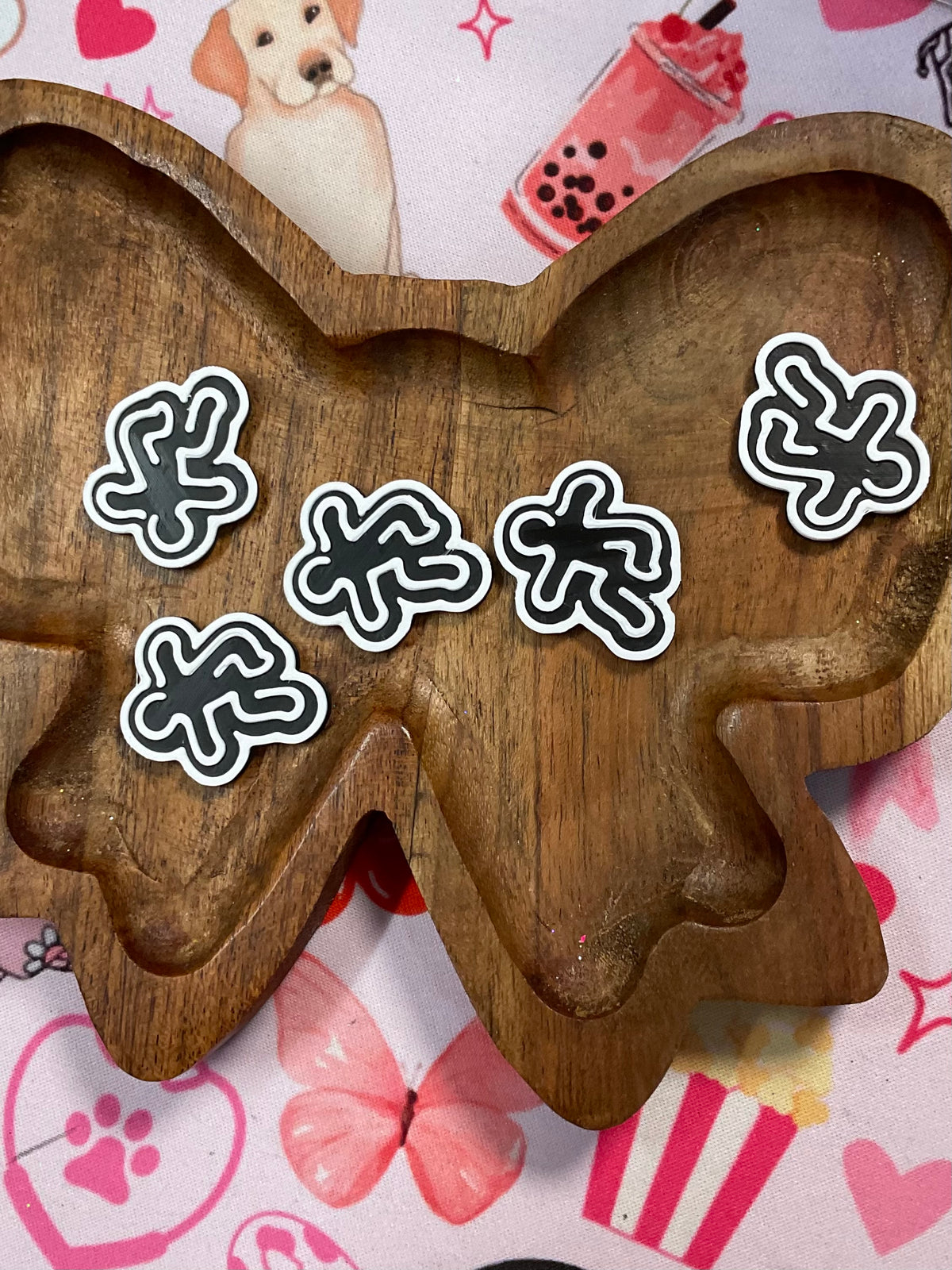 Exclusive 3D Charms - 5 pack