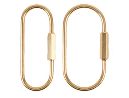 Gold Carabiners