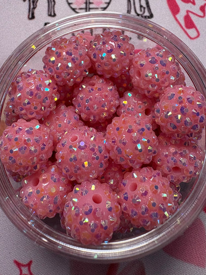 12/14mm  Sparkle Bites Jelly/Rhinestone/Sugar Beads