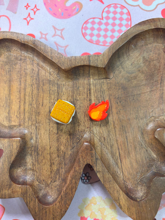 Campfire S’mores Specialty Beads