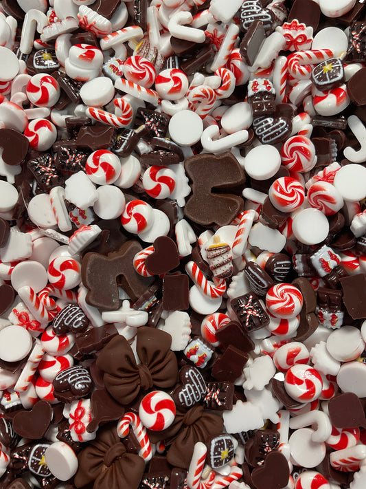 Peppermint chocolate mini scoop