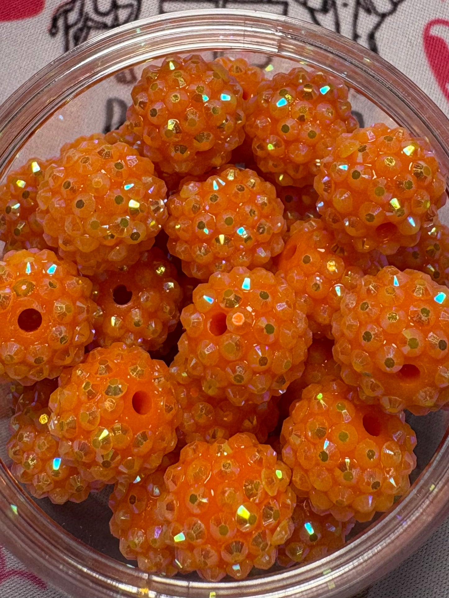 12/14mm  Sparkle Bites Jelly/Rhinestone/Sugar Beads