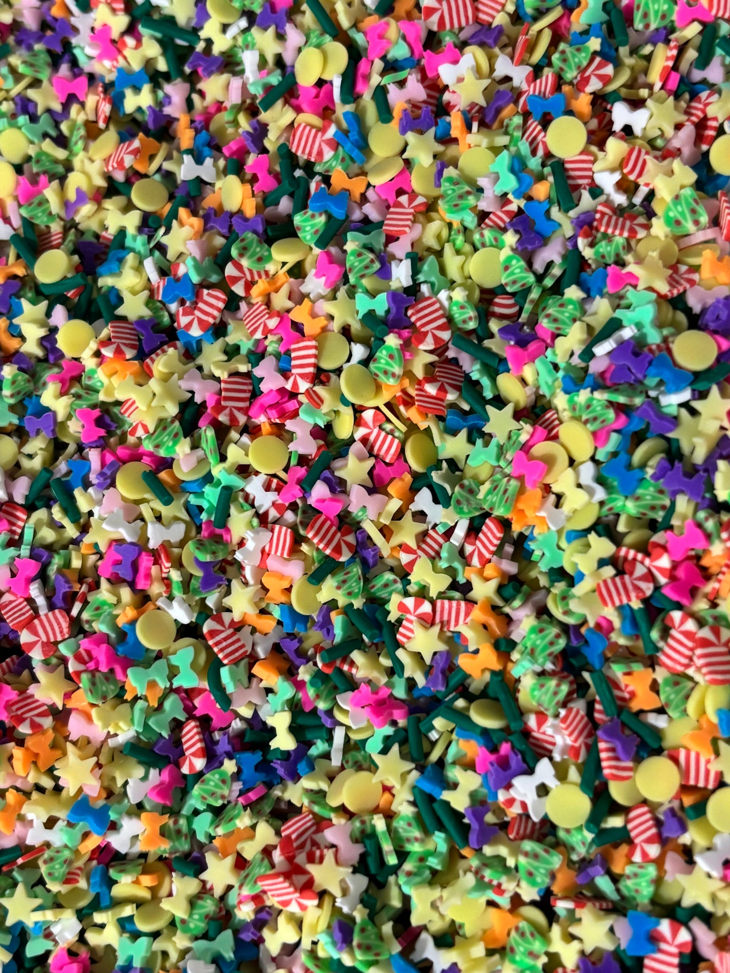 Bows and Stockings Polymer Clay Bow Bags