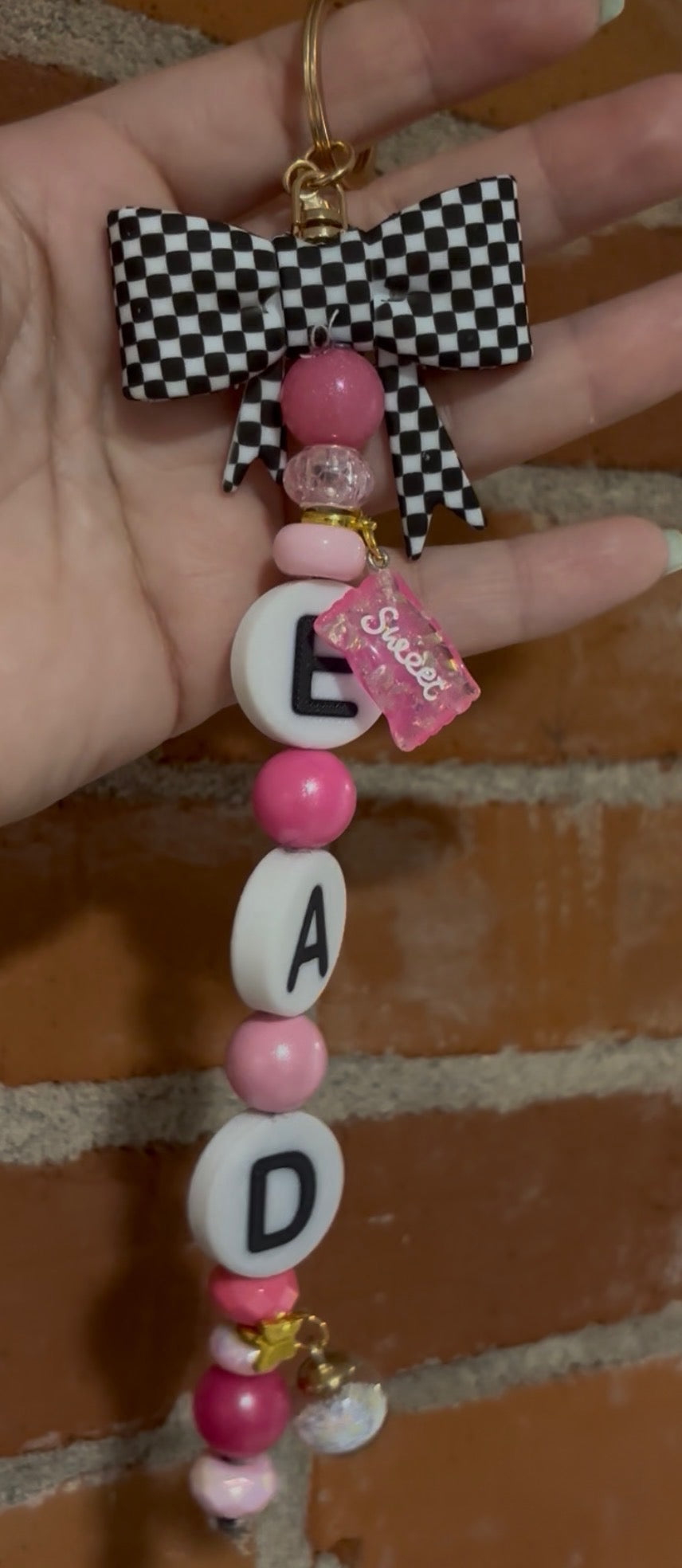3D Printed Letter Beads