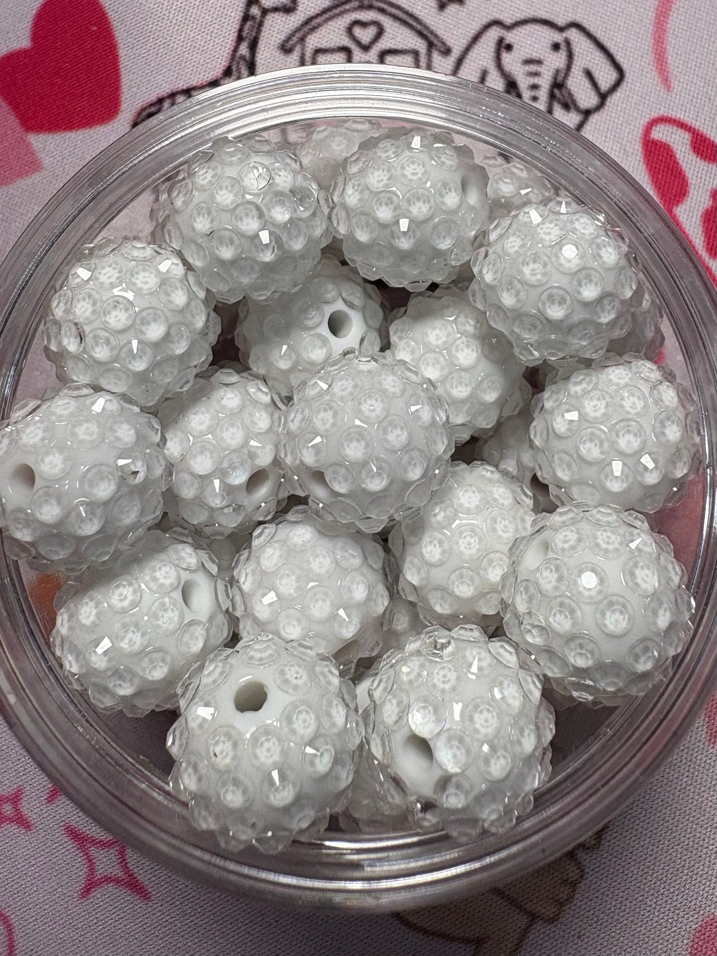 12/14mm  Sparkle Bites Jelly/Rhinestone/Sugar Beads