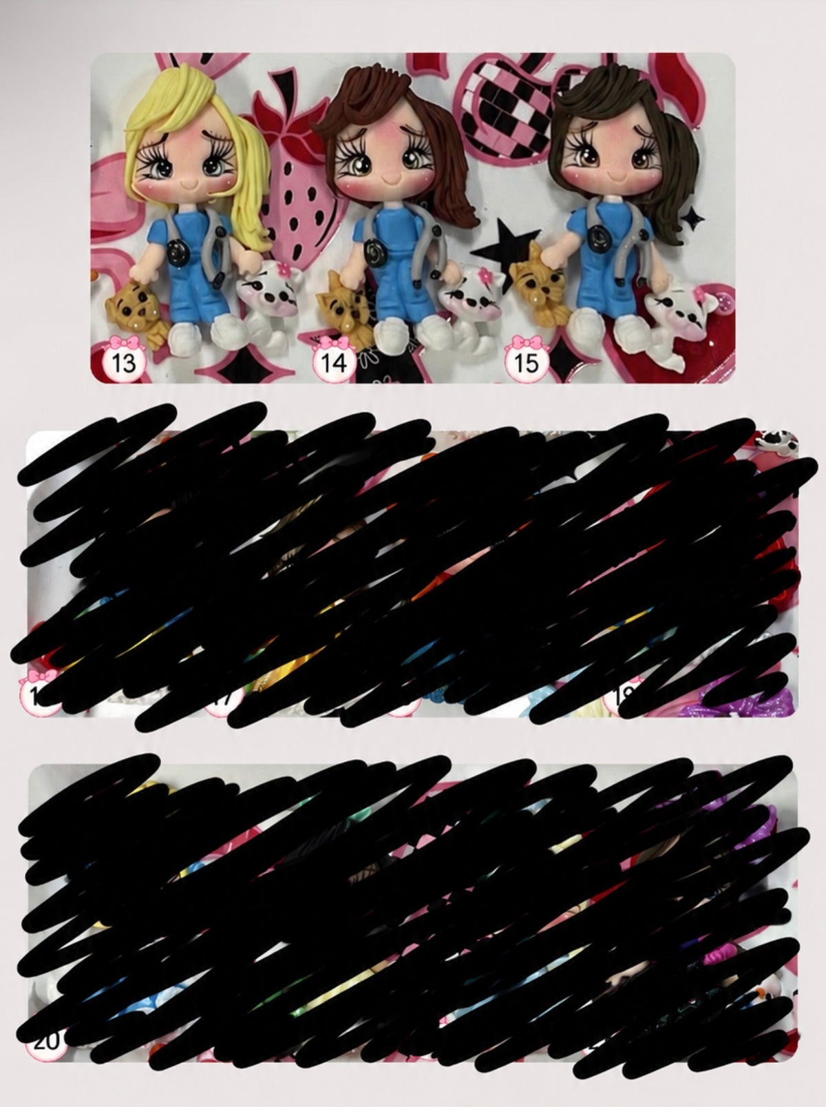 Boujee Clay Dolls