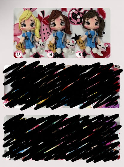 Boujee Clay Dolls