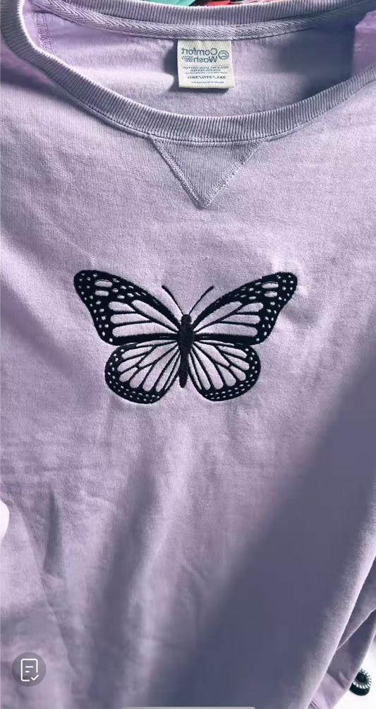 Butterfly Crewneck