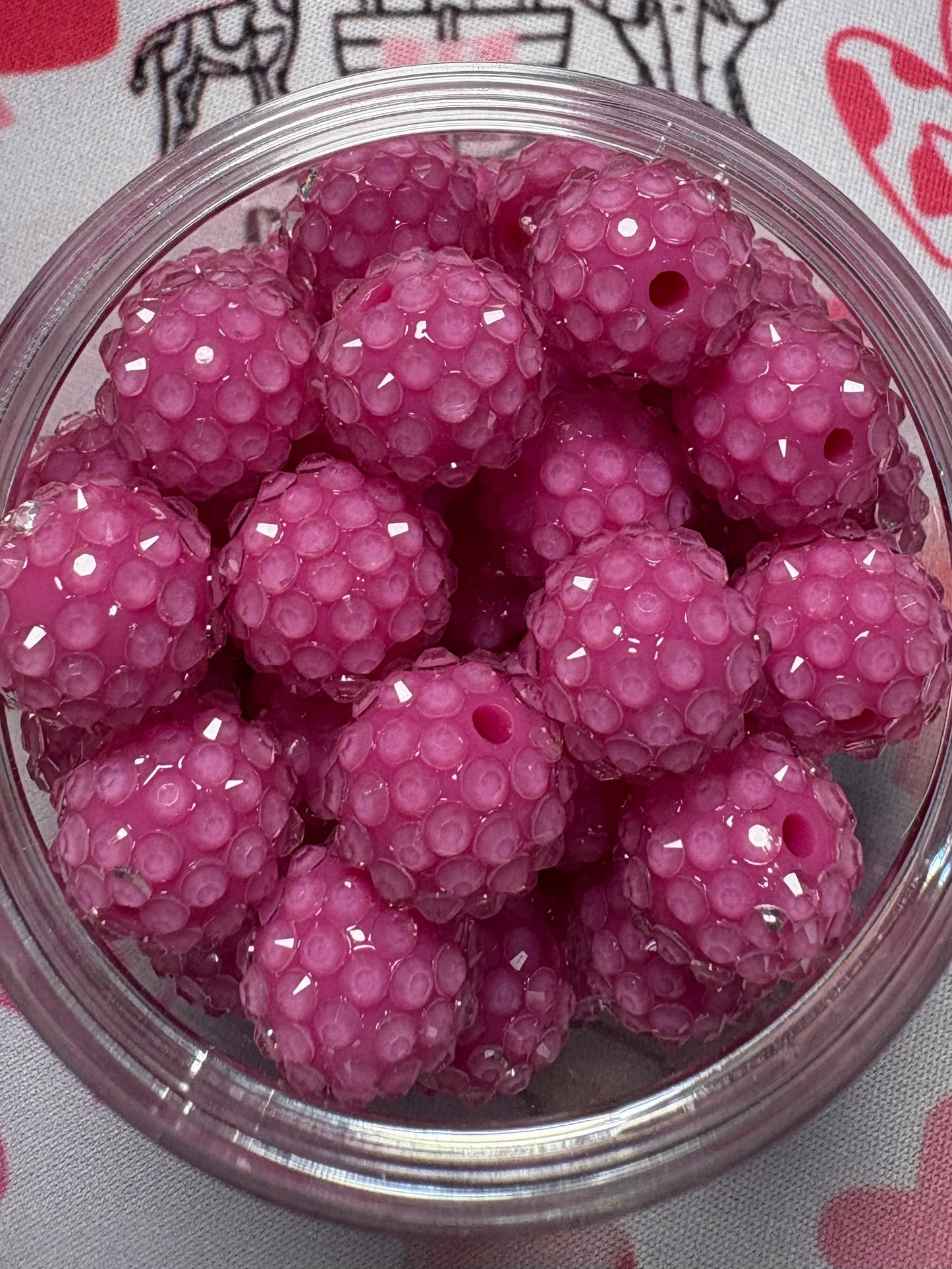 12/14mm  Sparkle Bites Jelly/Rhinestone/Sugar Beads