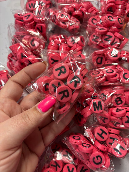 3D Printed Letter Beads