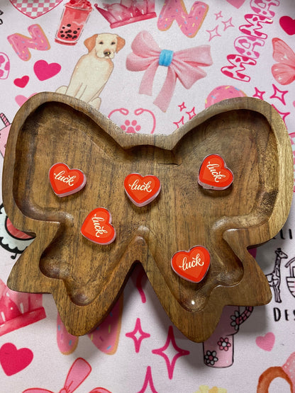 Luck Heart - Acrylic Focal