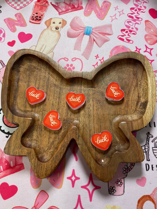 Luck Heart - Acrylic Focal