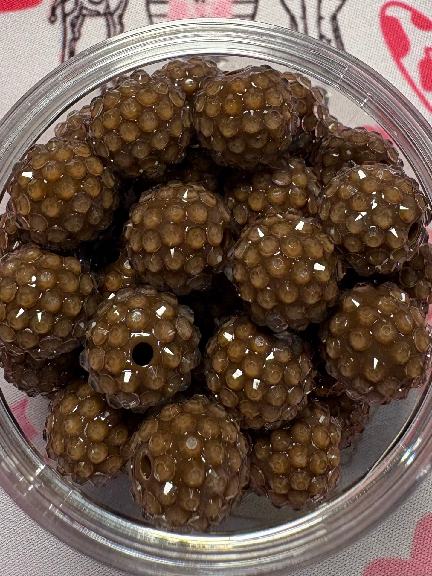 12/14mm  Sparkle Bites Jelly/Rhinestone/Sugar Beads