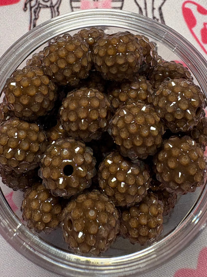 12/14mm  Sparkle Bites Jelly/Rhinestone/Sugar Beads