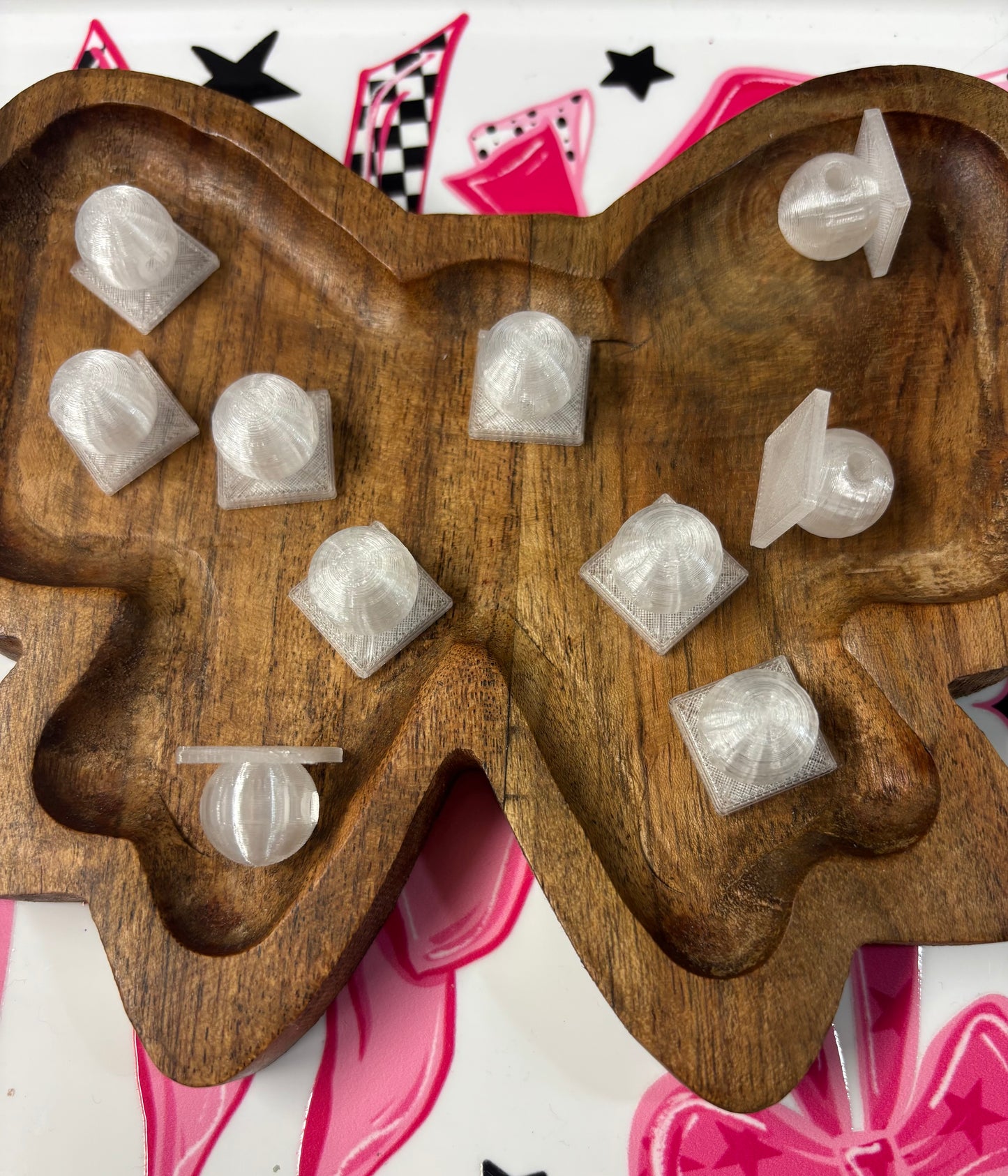 3D Printed Flatback Bead Bases